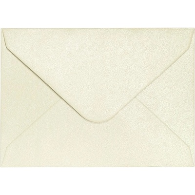 Galeria Papieru obálky 70x100 mm Pearl ivory 150g, 10ks