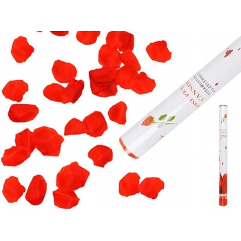 ISO Vystreľovacie konfety plátky ruží