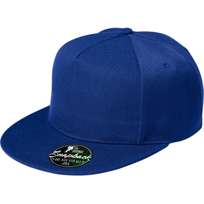 MALFINI Rap 5P s rovným kšiltem unisex 301 královská modrá