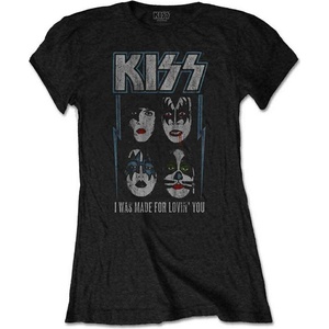 Kiss Made For Lovin' You Black S Дамски Риза (KISSTS09LB01)