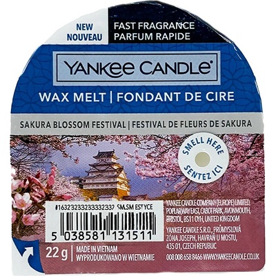Yankee Candle Sakura Blossom Festival vosk do aromalampy 22 g