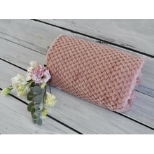 Soft Touch Deka pre bábätko rosegold