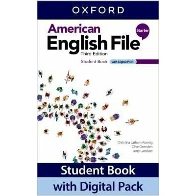 American English File Third Edition Level Starter: Student´s Book with Digital pack