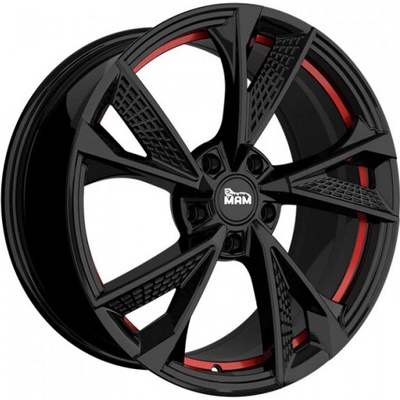 MAM RS6 8,5x20 5x114,3 ET35 black red inside