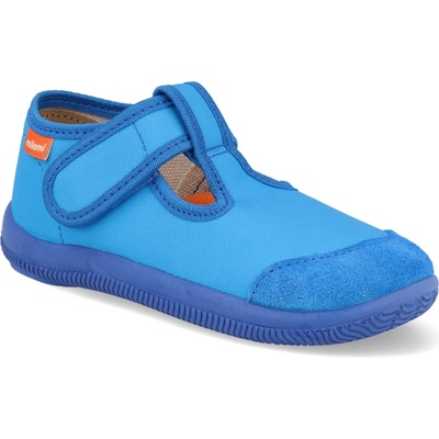 Barefoot detské papuče Milami modré