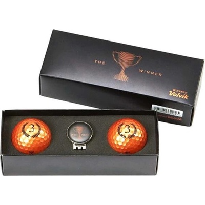 Volvik ball Solice Champion Box Bronze 2 balls + ball marker