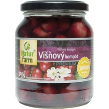 Natur farm Višňový kompot Prémium - 340 g