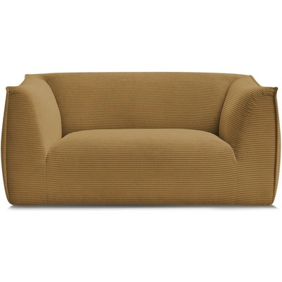 Bobochic Диван от рипсено кадифе в цвят горчица 170 cm Giorgia - Bobochic Paris (WT-GIOR-2----W_1 P1262)
