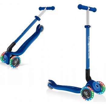 Globber Scooter Primo Foldable Plus Lights V2 modrá