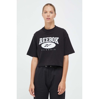 Reebok Classic Памучна тениска Reebok Classic ARCHIVE ESSENTIALS в черно 100036314 (100036314)