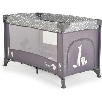 Moni Детска кошара Safari графит (3800146249083)