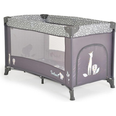 Moni Детска кошара Safari графит (3800146249083)