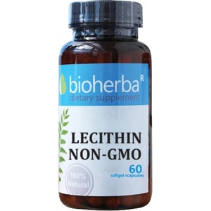 Bioherba Lecithin Non-GMO [50 Гел капсули]