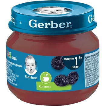 Gerber Пюре от Сливи 80г