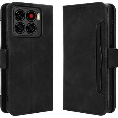 ZTE Blade A56 калъф - портфейл с PU кожа, слотове за карти, протектор, 5 цвята