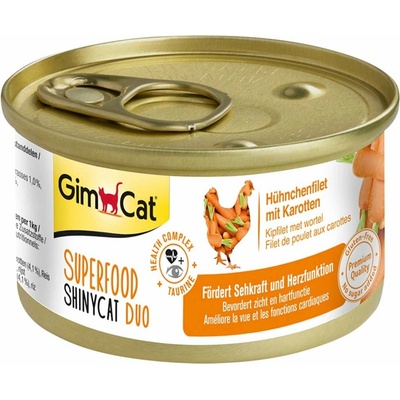 Gimborn GimCat ShinyCat Duo kuřecí filet s mrkví 24 x 70 g – Hledejceny.cz