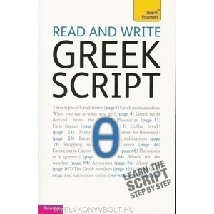 Read and write Greek script: Teach yourself | Sheila Hunt (ISBN: 9781444106138)
