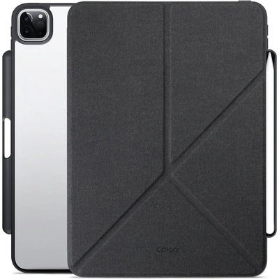 EPICO Clear Flip Case iPad 12,9 2021 57911101200001 černá tarnsparentní