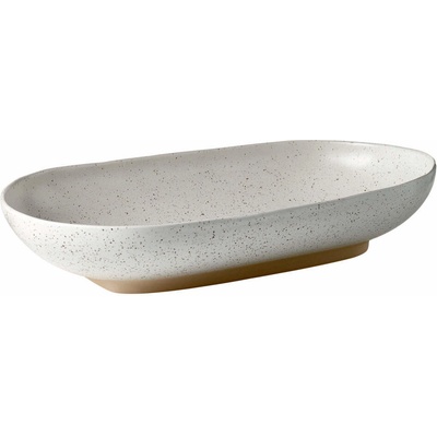 Bolia Servírovací mísa Forma Serving Bowl white sand 24 x 40 cm
