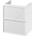 Cersanit S1021-005 - Стенен шкаф за баня под мивка MILLE SLIM 50x35 см бял (CS0254)