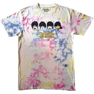 The Beatles Yellow Submarine Heads & Apple Bonkers (Back Print & Wash Collection) White L Риза (YSTS30MDD03)