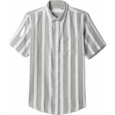 GAP V-SS Linen svetlo zelená sivá