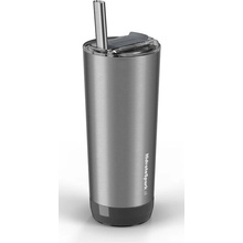 HidrateSpark PRO Tumbler inteligentná termoska s rúrkou farba Brushed Stainless Steel 592 ml