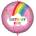Procos Балон от фолио - Rainbow Birthday Girl 46см