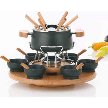 kela Комплект за фондю от 23 части с въртяща се основа KELA от серия Natura