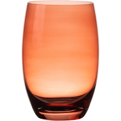 Lunasol Sklenice Tumbler červené 6 x 460 ml