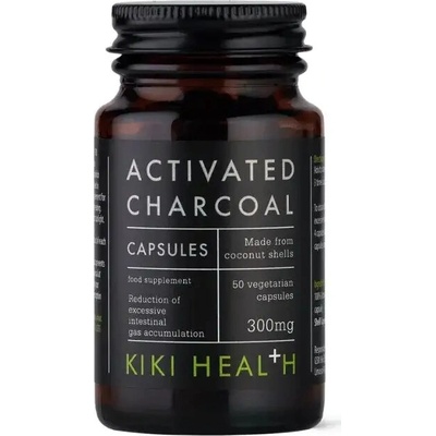 Kiki Health Aktívne uhlie 50 kapsúl