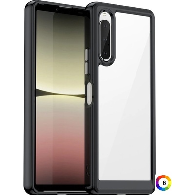 Sony Xperia 10 V Силиконов Калъф Transparent TPU и Протектор