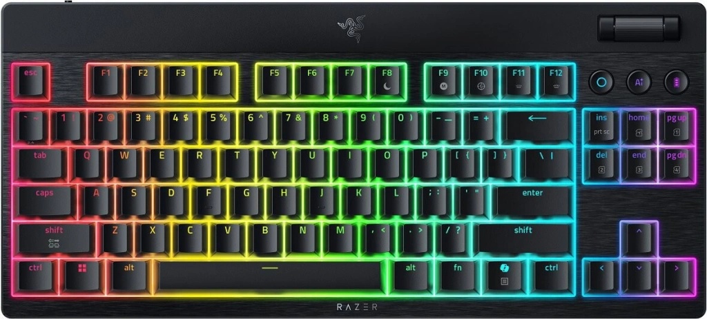 Razer BlackWidow V4 Low-profile Tenkeyless HyperSpeed Orange