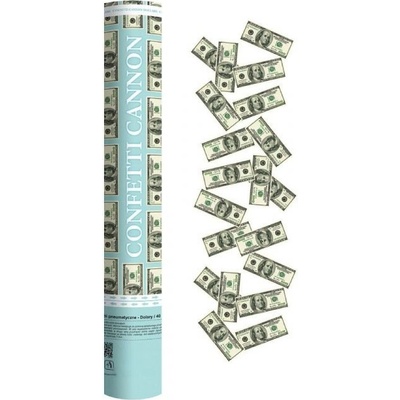 Vystřelovací konfety 40cm Dolary – Zbozi.Blesk.cz