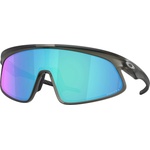 Oakley Мъжки очила за колоездене Oakley RSLV 141 S3 Cycling glasses - Matte Grey Smoke / Prizm Sapphire - размер One Size (205-7445-0211)