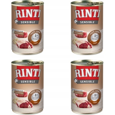 Rinti Sensible Adult jehně a rýže 4 x 400 g – Hledejceny.cz