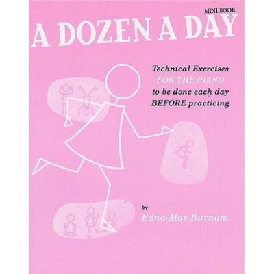 Edna Mae Burnam A Dozen A Day Mini Book noty na klavír