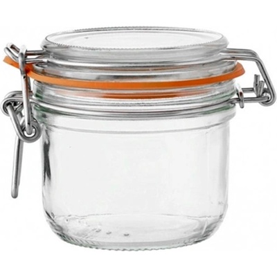 Bormioli rocco WB-50361-Бурканче с клипс кръгло 300ml (0104123)