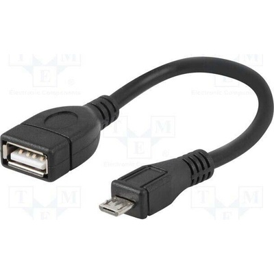 Natec NKA-0614 OTG,USB 2.0, USB A zásuvka,USB B micro vidlice, 0,15m