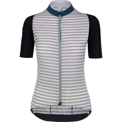 Q36.5 Дамски потник за колоездене Q36.5 Women's Jersey sleeveless L1 Pinstripe Cycling singlet - White (156-1141-0312)