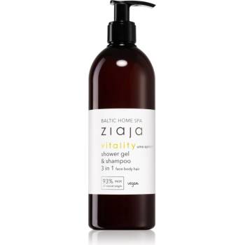 Ziaja Baltic Home Spa Vitality душ гел за лице, тяло и коса 500ml