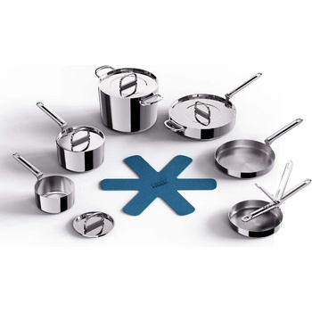 Joseph Joseph Комплект кухненски съдове SPACE 1000033, комплект от 6 бр. , сребърен, неръждаема стомана, Joseph Joseph (JS1000033)