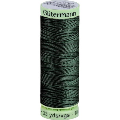 Stoklasa Polyesterové nitě Gütermann Jeans návin 30 m Balení: 1 ks, Varianta: 472 zelená tmavá 472 zelená tmavá