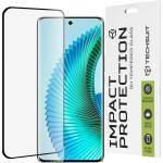 Techsuit Протектор за Honor Magic6 Lite - 111D Full Cover / Full Glue Glass / 3D Curved Screen - Черен