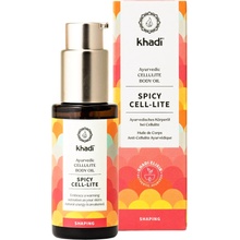Khadi Elixir Skin & Soul Oil Spicy Cell-Lite tělový olej proti celulitidě 50 ml