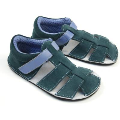 EF barefoot sandálky tyrkys