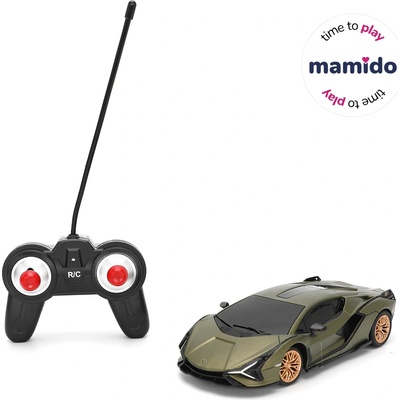 Mamido Auto na diaľkové ovládanie Lamborghini Sian FKP 37 RTR 1:24 zelené