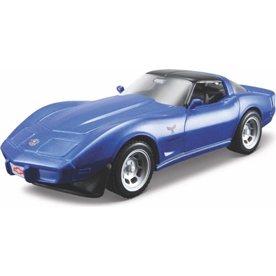 Maisto Chevrolet Corvette 1978 Modrá 1:40