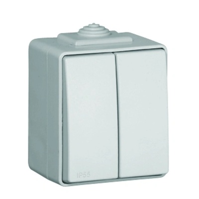 Efapel Сериен ключ ip65, ik07; 16ax - 250v ~ cbr - бял (48061 cbr)