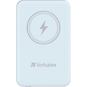 Verbatim MCP-5BE Power Pack 5000 mAh с UBS-C PD 20W / Магнитно безжично зареждане 15W Син (0023942322429)